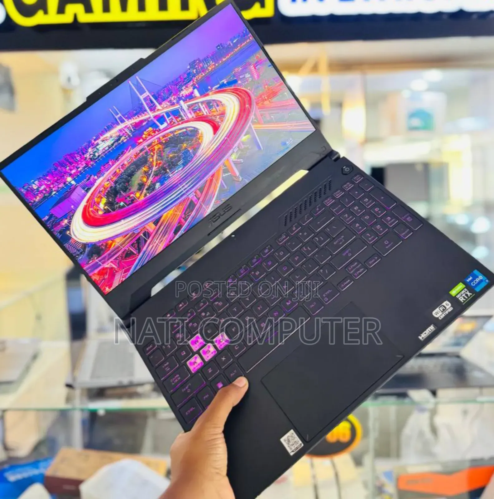 New Laptop Asus TUF Gaming A15 16GB Intel Core I7 SSD 512GB