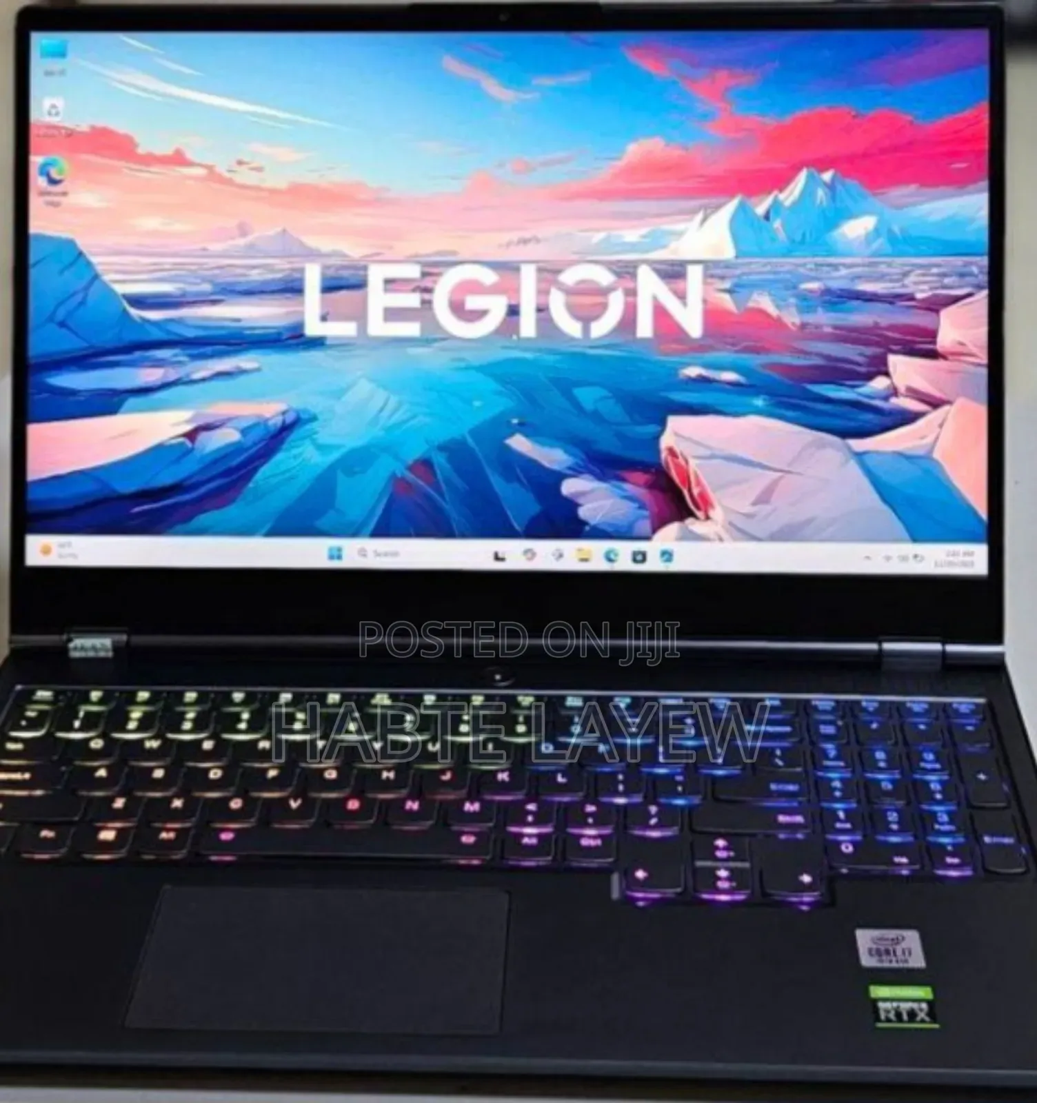 New Laptop Lenovo Legion 5 16GB AMD Ryzen 5 SSD 512GB