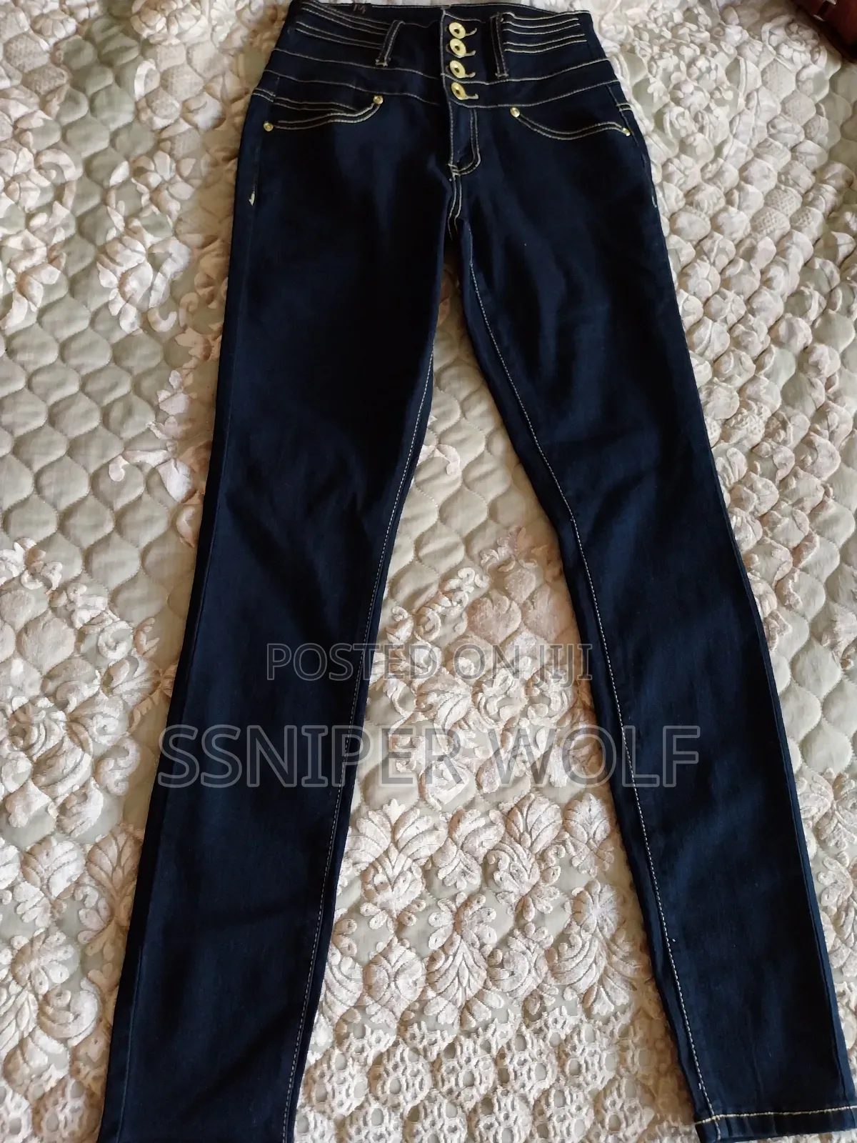 Women's High Waist Skinny Jeans