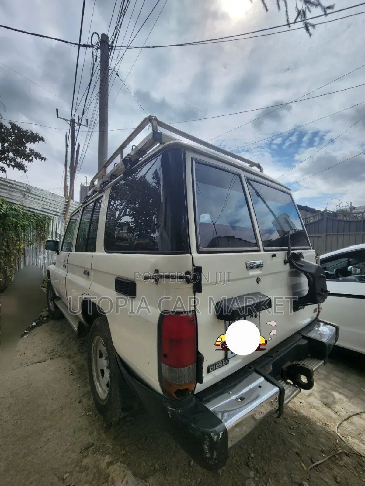 Toyota Land Cruiser 1994 White