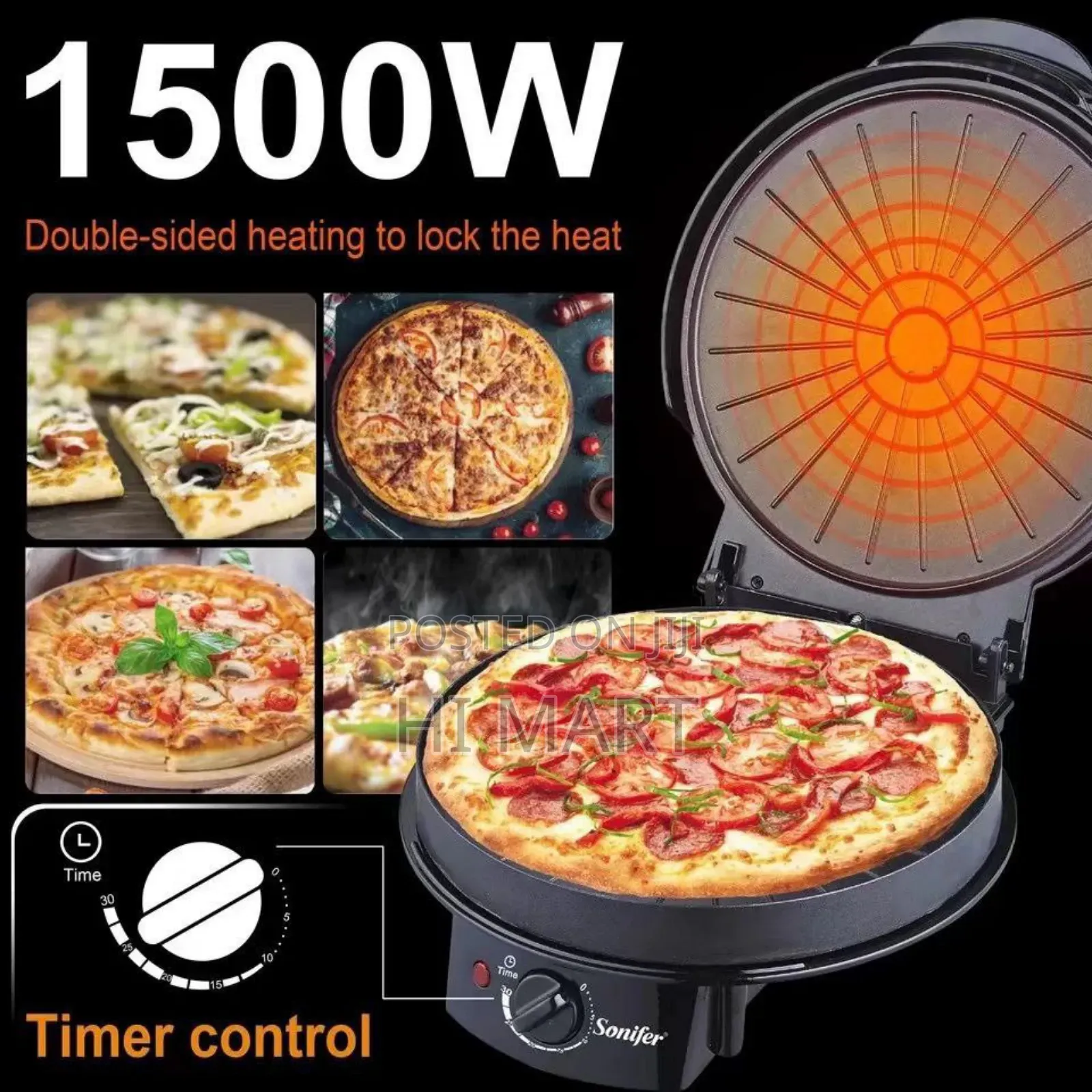 High Quality Sonifer Electric Pizza Maker