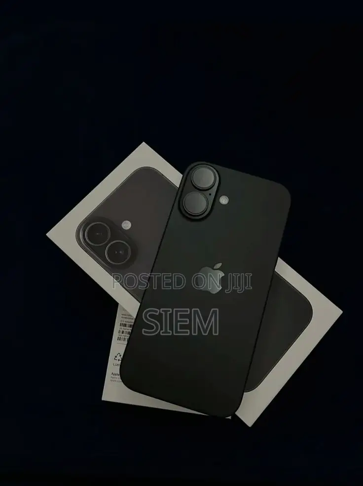 New Apple iPhone 16 128 GB Black