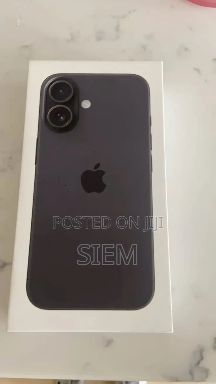 New Apple iPhone 16 128 GB Black