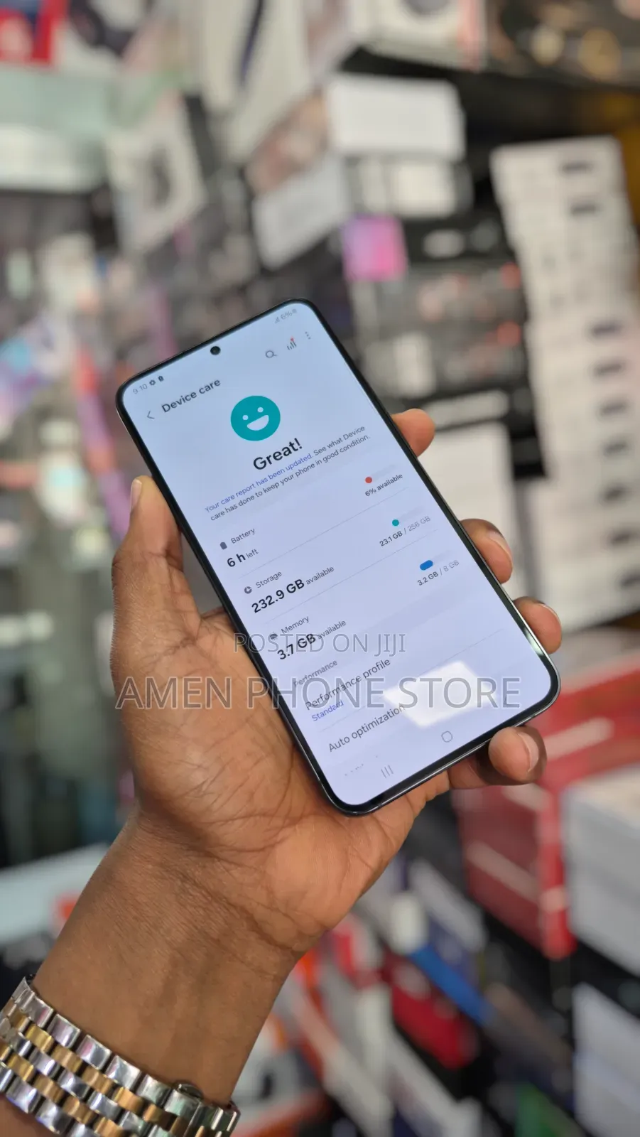 New Samsung Galaxy S23+ 256 GB Black