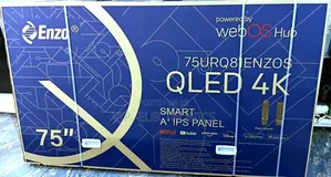 Enzo 75 Inch Tv Smart Uhd Qled Webos New 2025 Original Enzo Tv