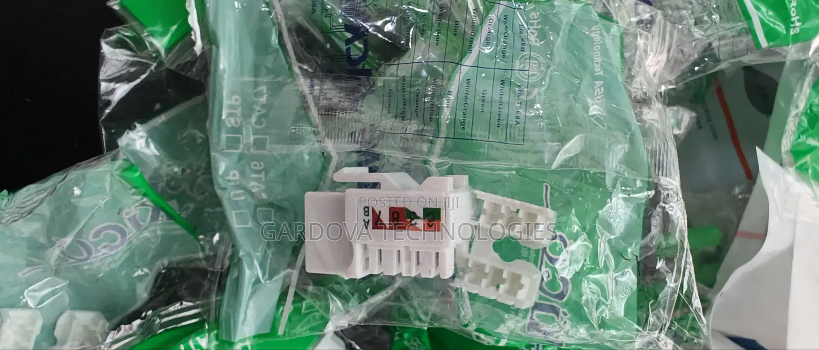 Original Kico Keystone Jack for Structured Cabling Systems.