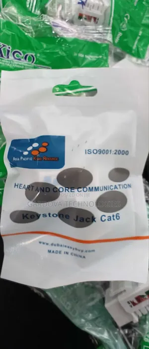 Original Kico Keystone Jack for Structured Cabling Systems.
