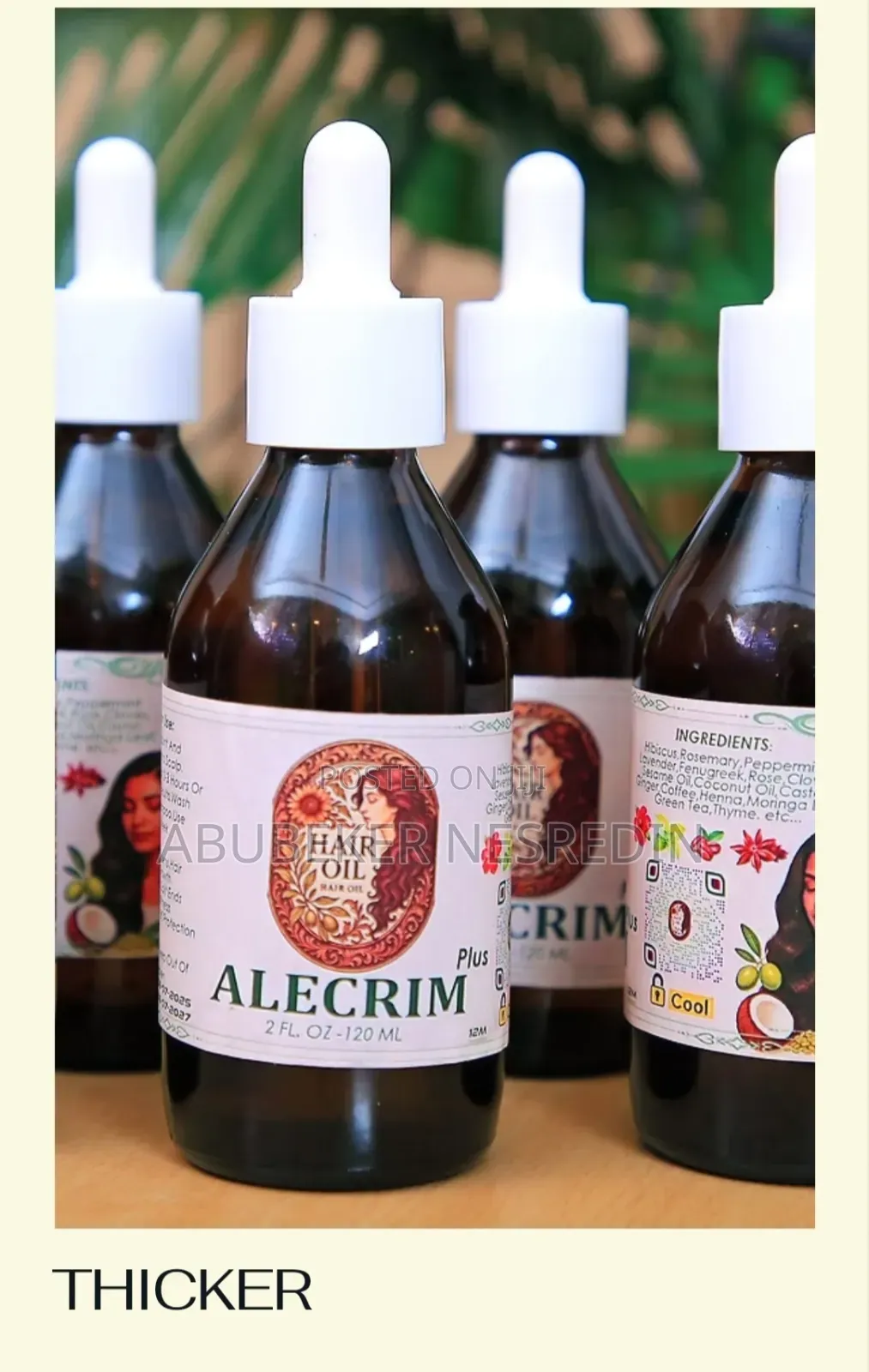 Alecrim Plus Rosemary Hair Oil