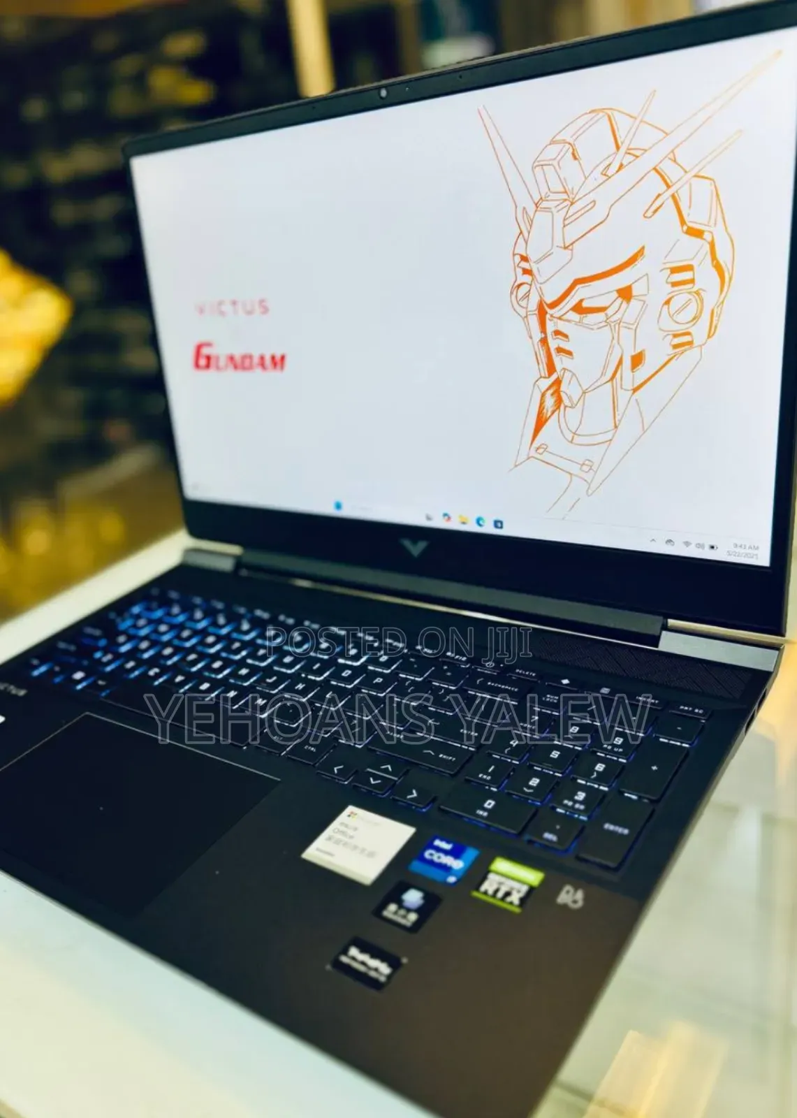 New Laptop HP Victus 15 16GB Intel Core I7 SSD 512GB