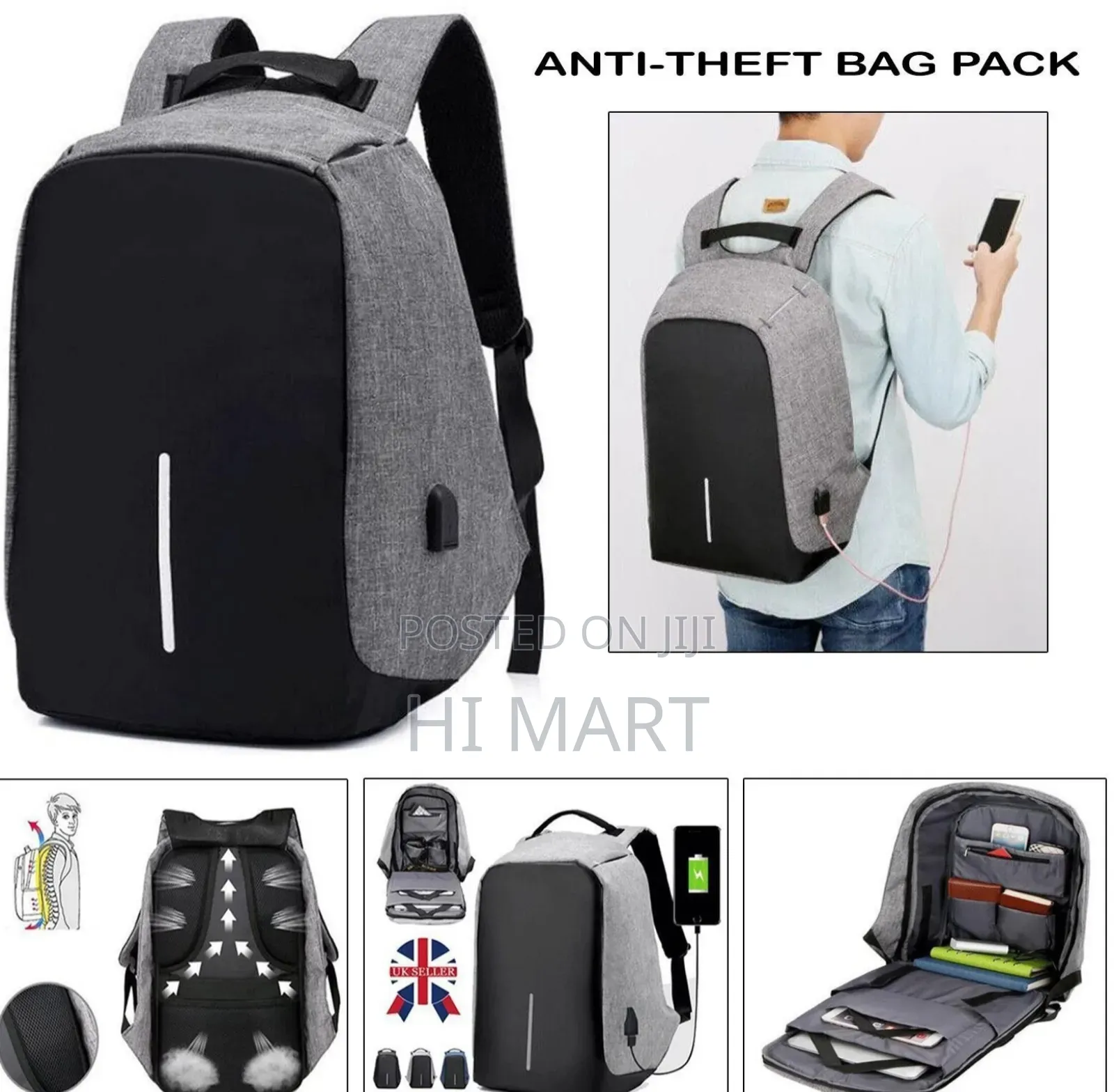 Anti Theft Original Back Pack