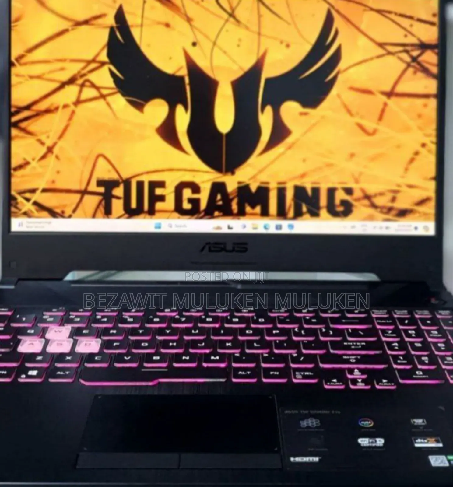 New Laptop Asus TUF Gaming A15 16GB Intel Core I5 SSD 512GB
