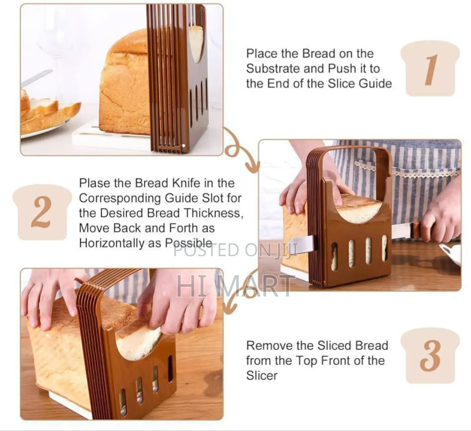 Foldable Kitchen Bread Cutter