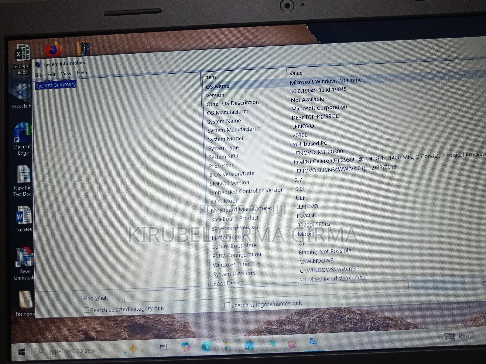 Laptop Lenovo IdeaPad S300 4GB Intel Core 2 Duo HDD 500GB