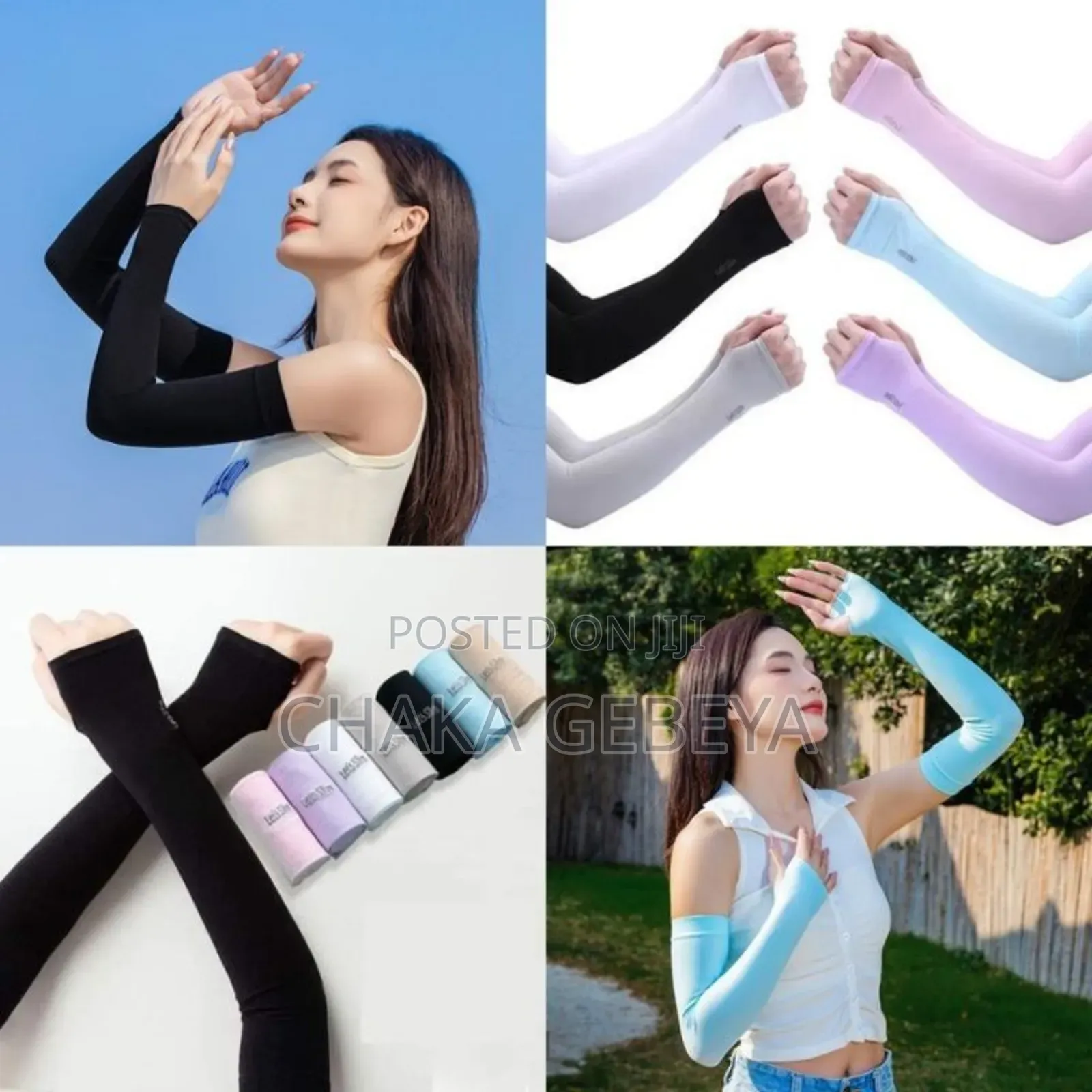 Sun Protection Sleeves for Men Women - Cool, Breathable Skin Cover