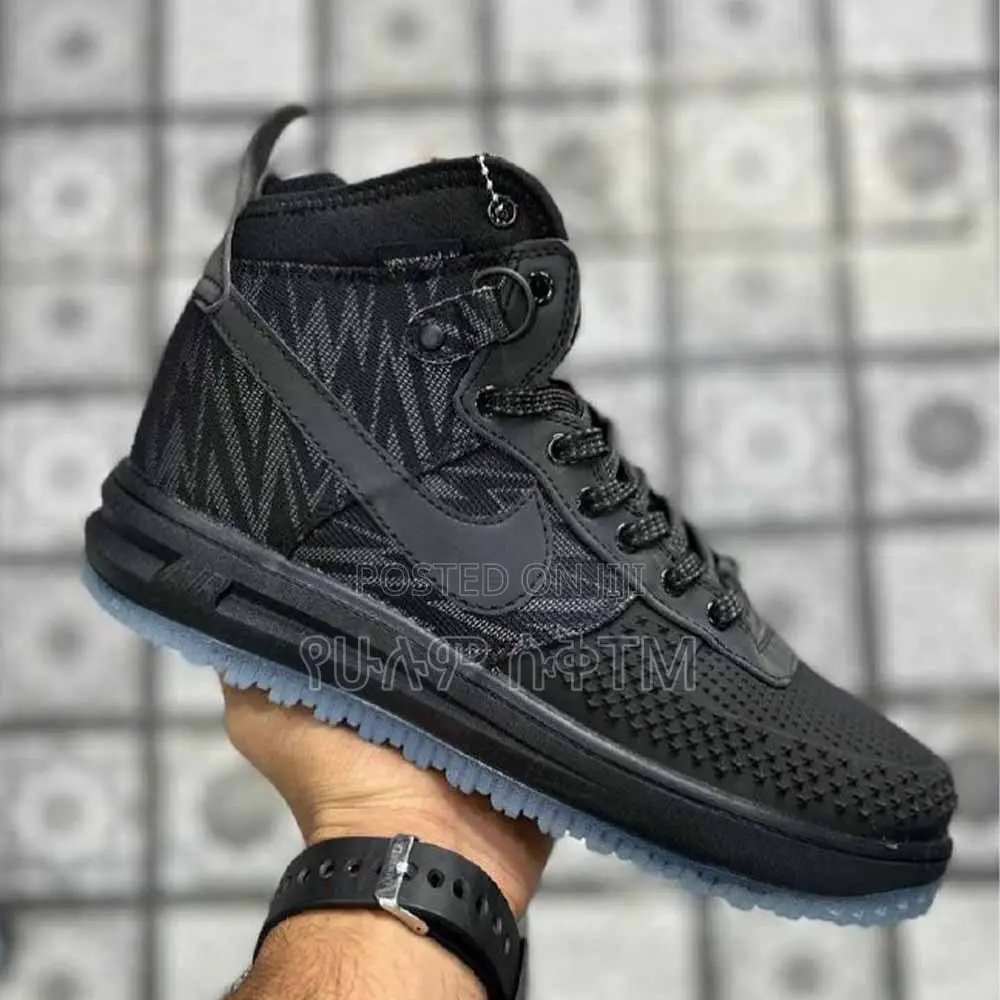 Nike Lunar Force 1 Lf1 Duckboot ‘Black’ Men’S Boots Shoes