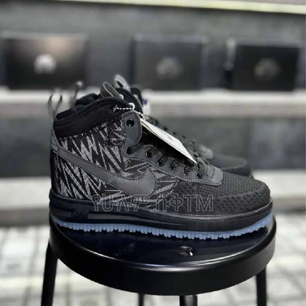 Nike Lunar Force 1 Lf1 Duckboot ‘Black’ Men’S Boots Shoes