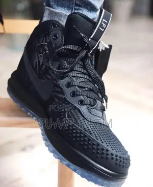 Nike Lunar Force 1 Lf1 Duckboot ‘Black’ Men’S Boots Shoes