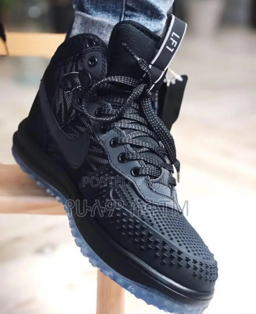 Nike Lunar Force 1 Lf1 Duckboot ‘Black’ Men’S Boots Shoes