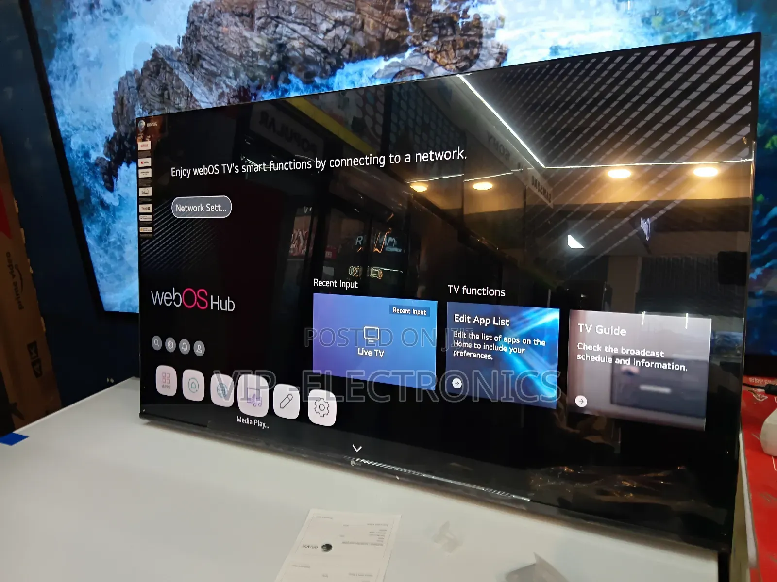 Enzo 75 Inch Tv Smart Uhd Qled Webos New 2025 Original Enzo Tv