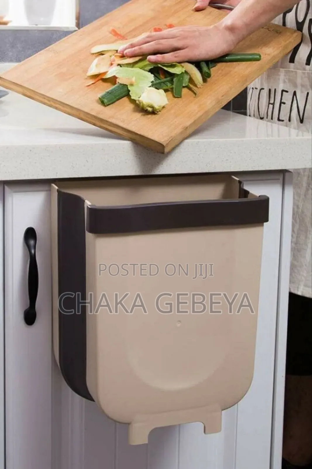 Foldable Under Sink Trash Bin-space-saving Cabinet Garbage Can