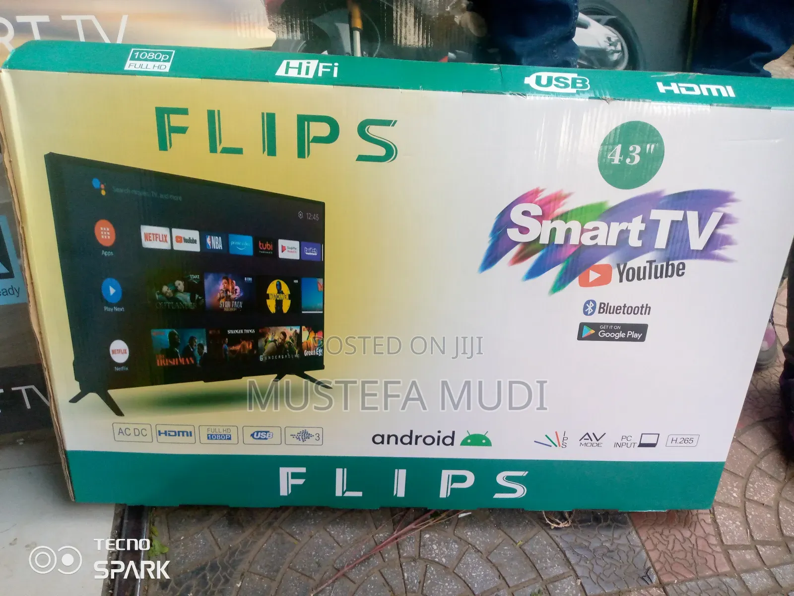 Flips - Smart - 43"Tv