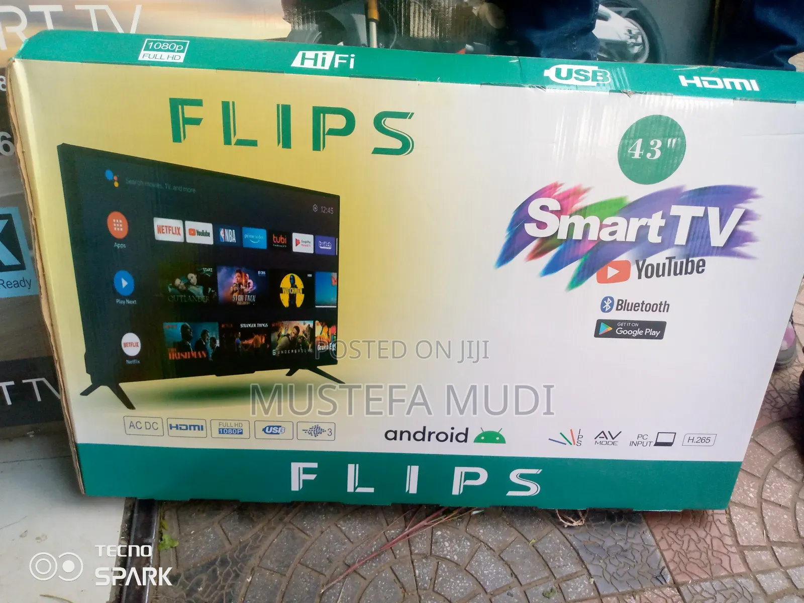 Flips - Smart - 43"Tv