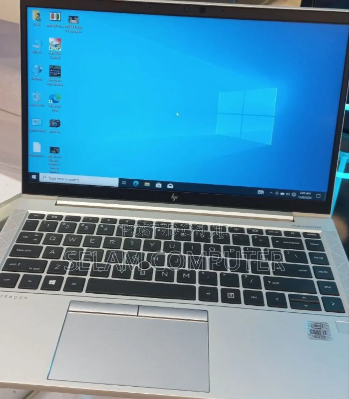 New Laptop HP EliteBook 840 G7 16GB Intel Core I7 SSD 512GB