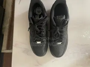 Black Nike Air Force 1s