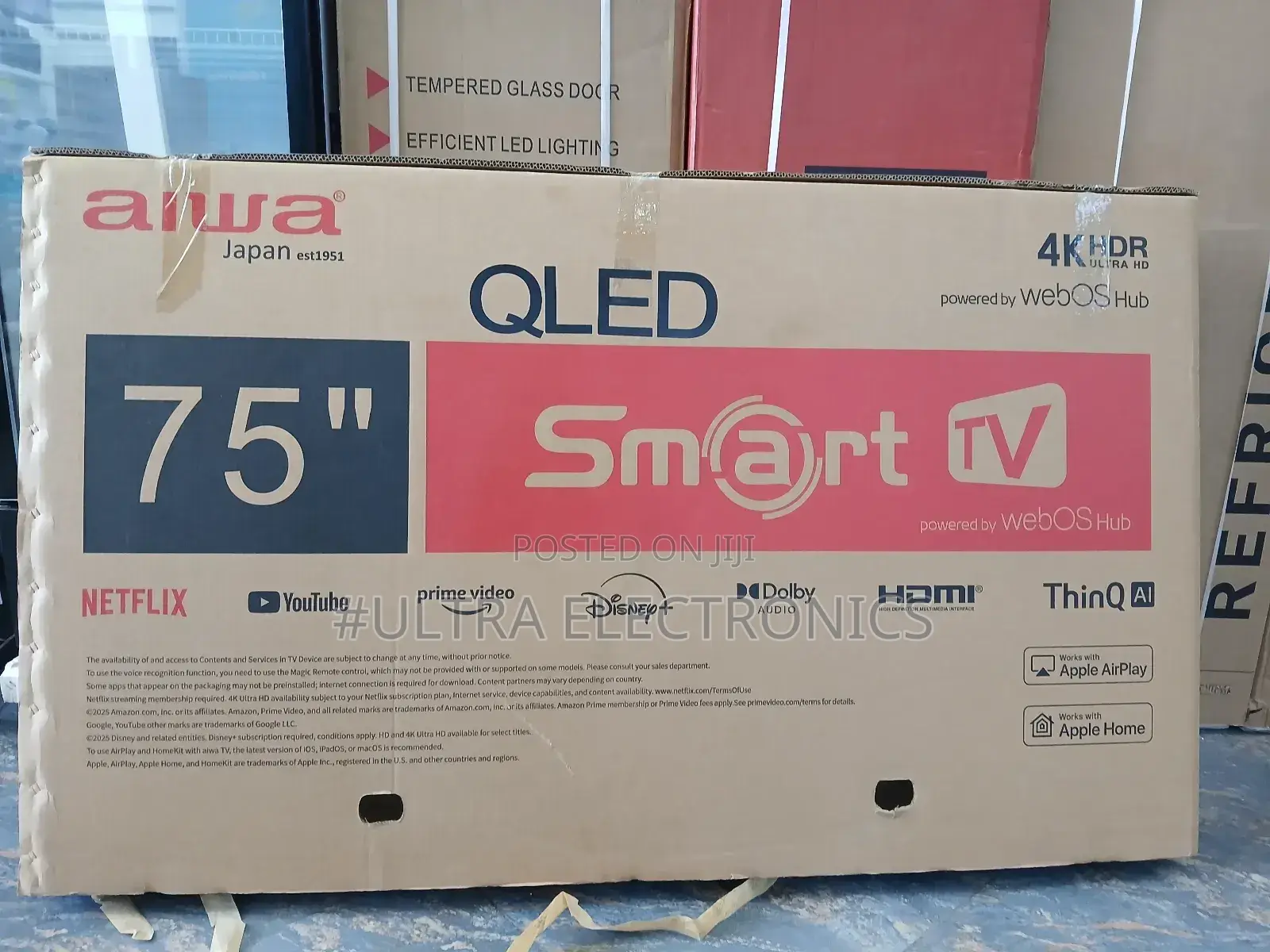 Aiwa 75 Inches, Ultra Hd Resolution With Qled Technology By Webos