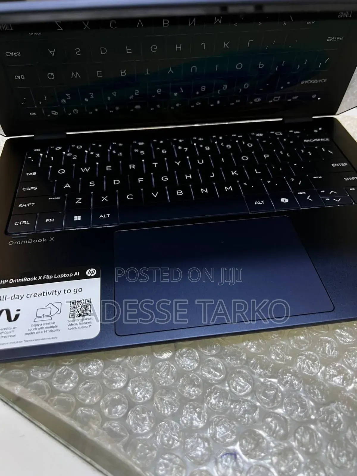 New Laptop HP OmniBook X Flip 16" 16GB Intel Core Ultra 7 SSD 1T