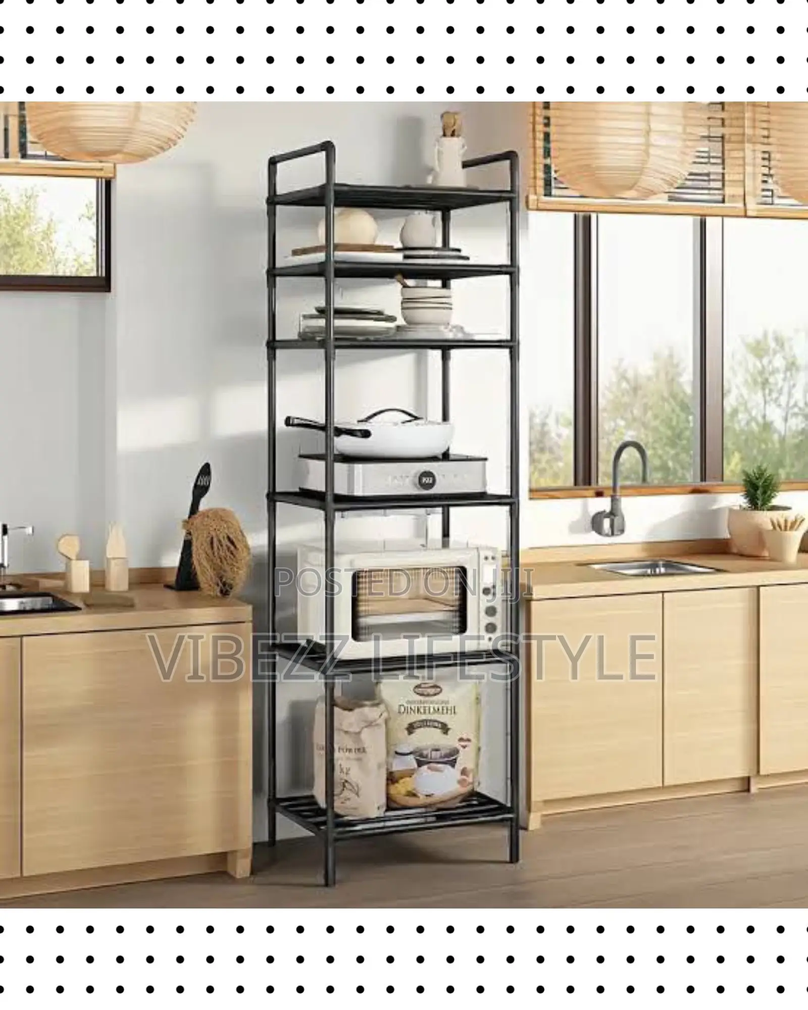 6-Tier Kitchen Storage Rack