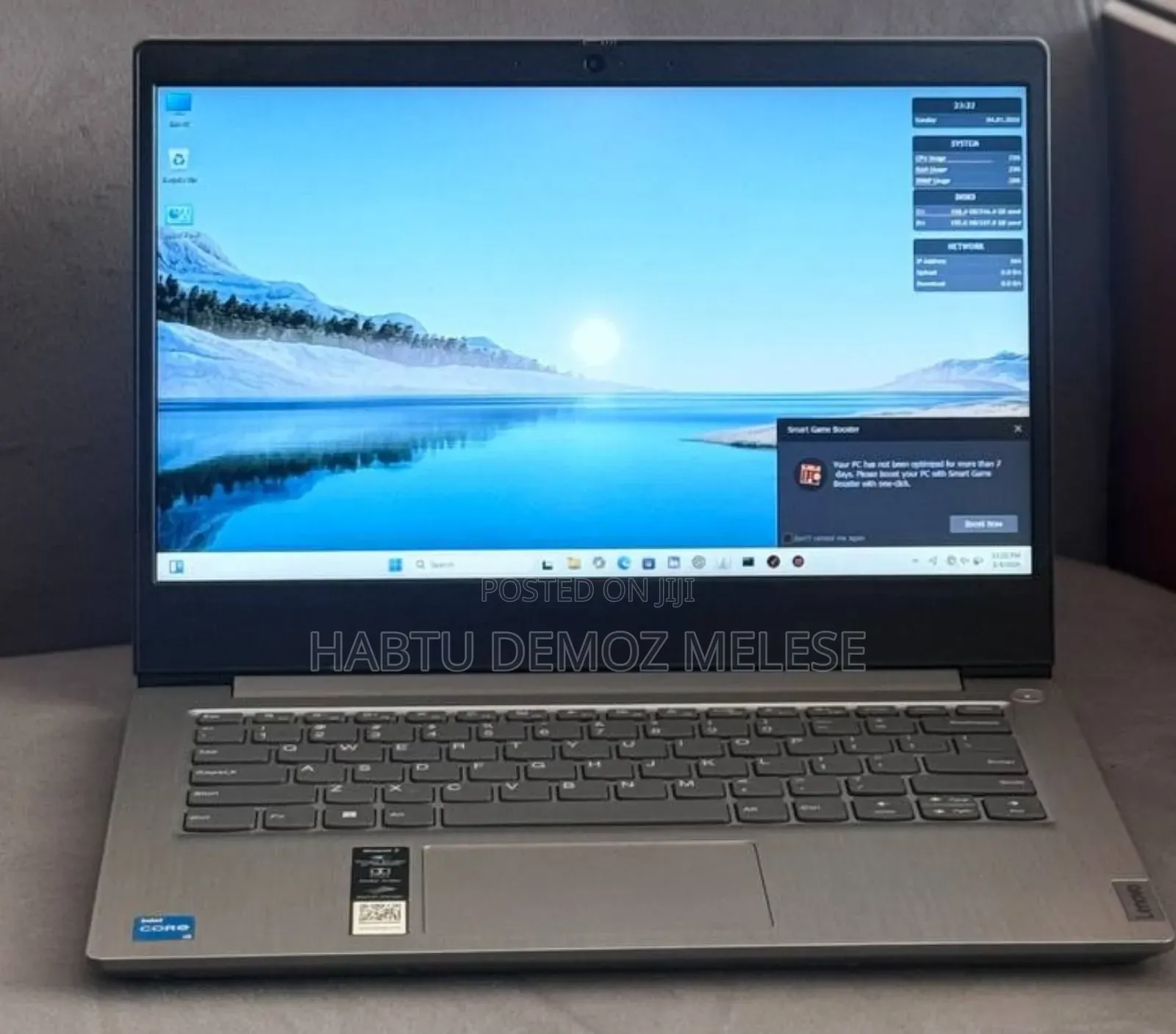 New Laptop Lenovo Ideapad 3 20GB Intel Core I3 SSD 512GB