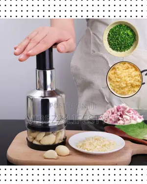 Manual Garlic And Vegetable Chopper