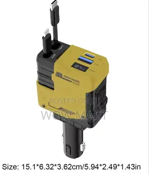 4in1 Fast Car Charger