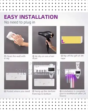 Toothbrush Holder Sterilizer