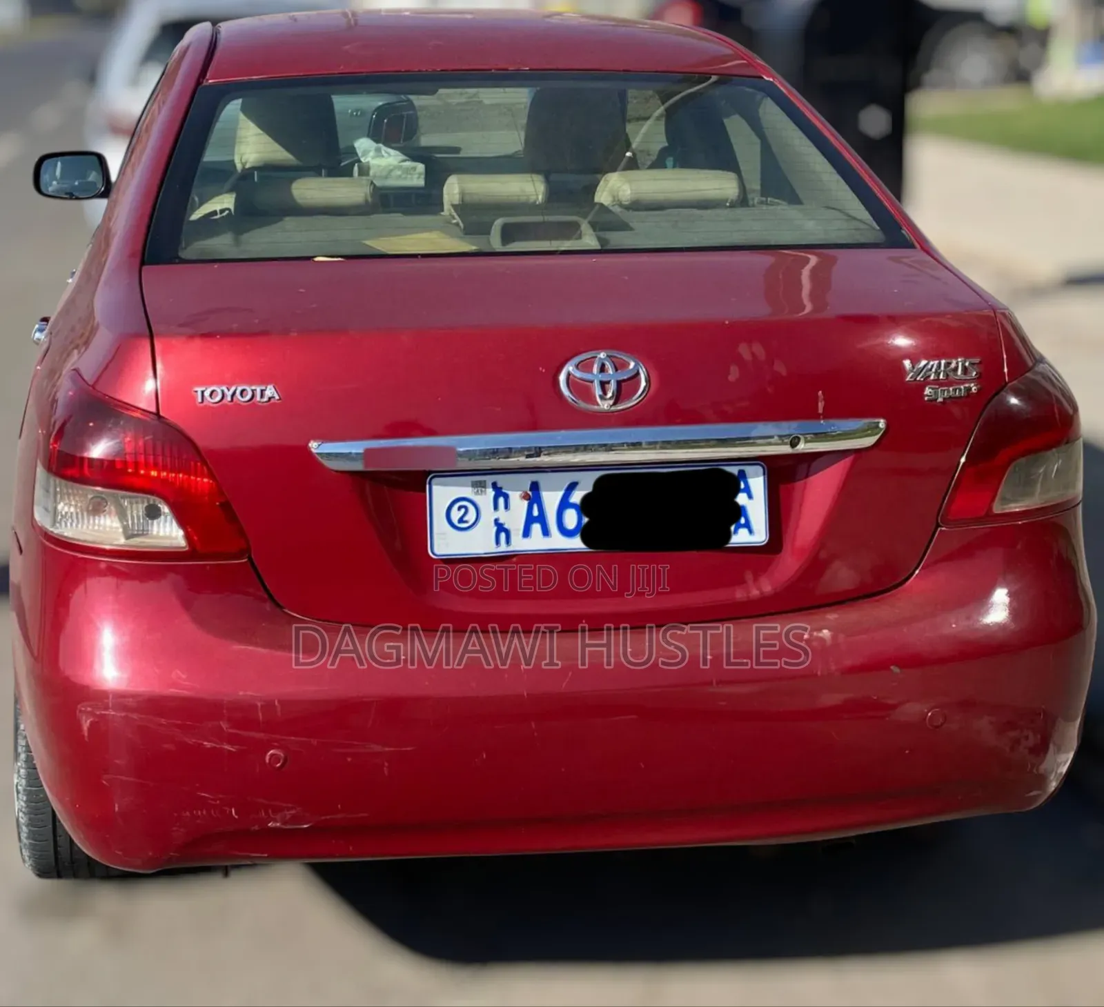 Toyota Yaris 1.3 VVT-i Automatic 2008 Red