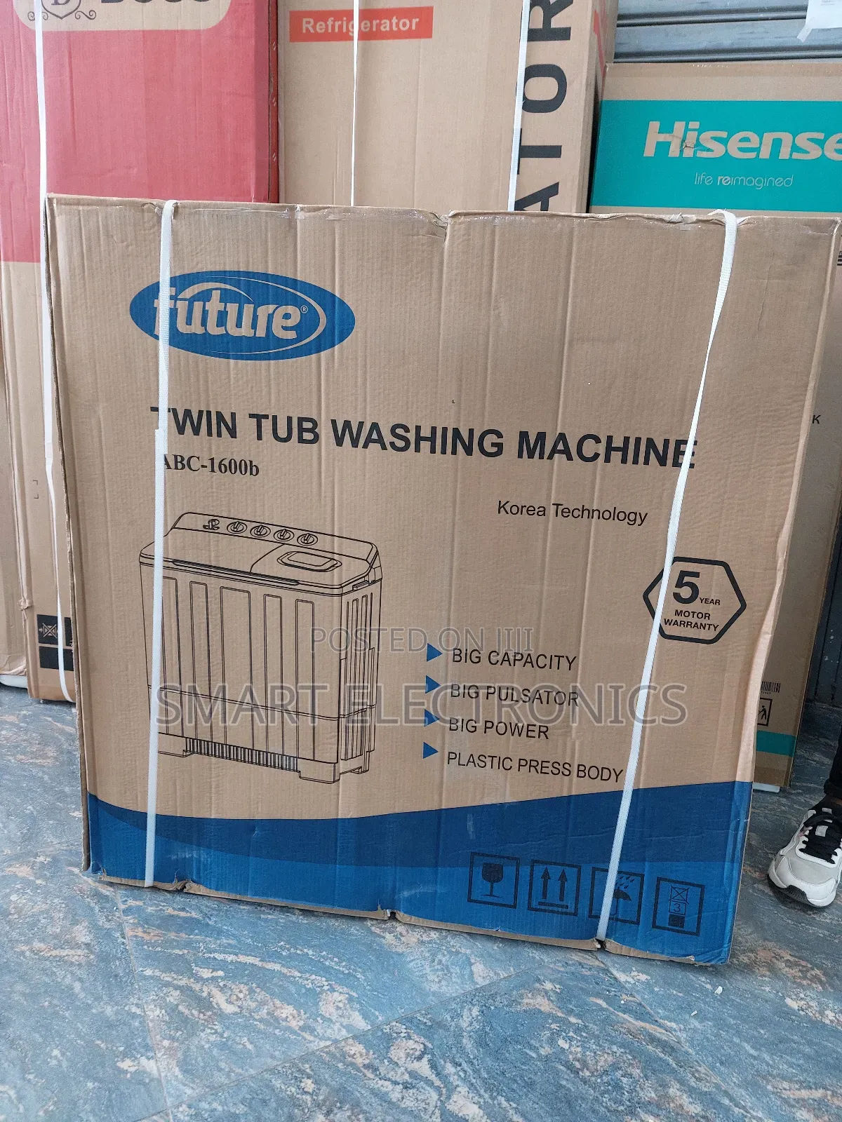 Future Washing Machine 16.Kg Copper And Buzzer Motor Soak Timer 35m