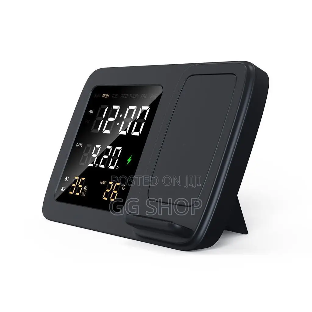 Digital Clock Wireless Charger