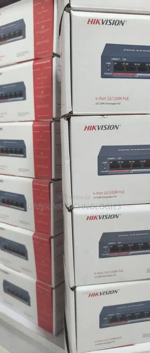 Hikvision Smart Managed Poe Switch – 4-Port 10/100mbps Poe Ethernet