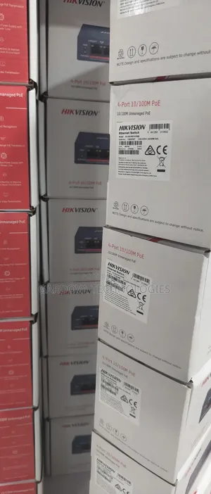 Hikvision Smart Managed Poe Switch – 4-Port 10/100mbps Poe Ethernet