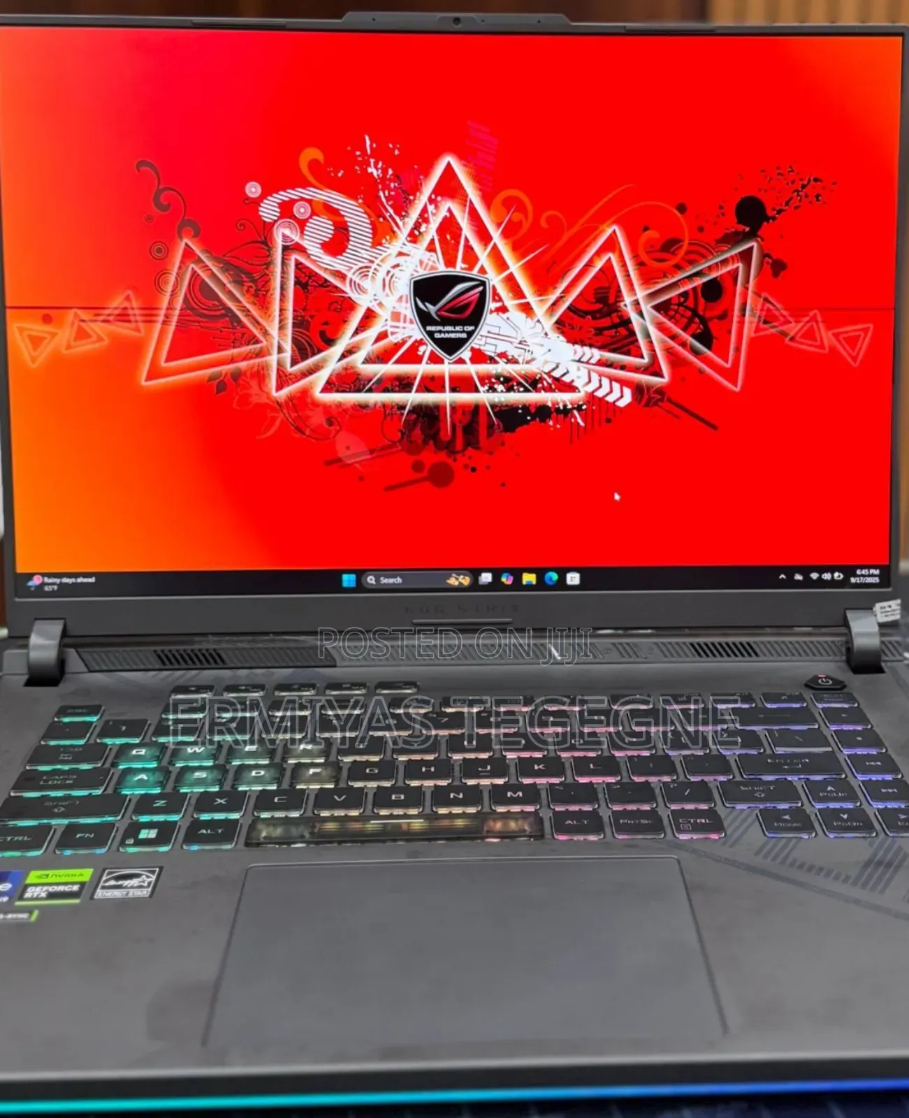 New Laptop Asus ROG Strix G15 16GB Intel Core I9 SSD 512GB