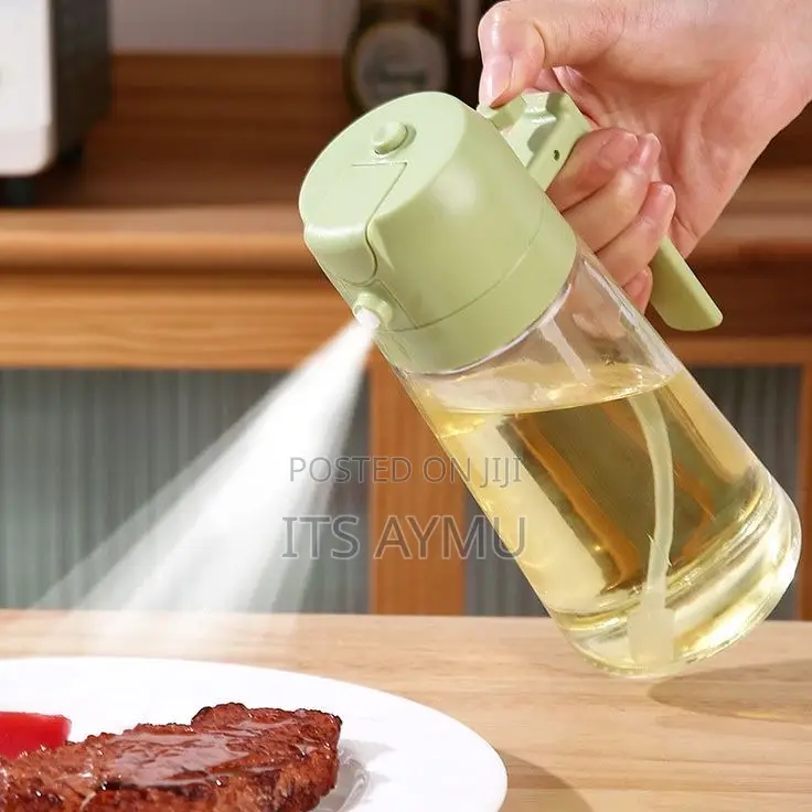 2in1 Oil Spary and Dispenser Bottle