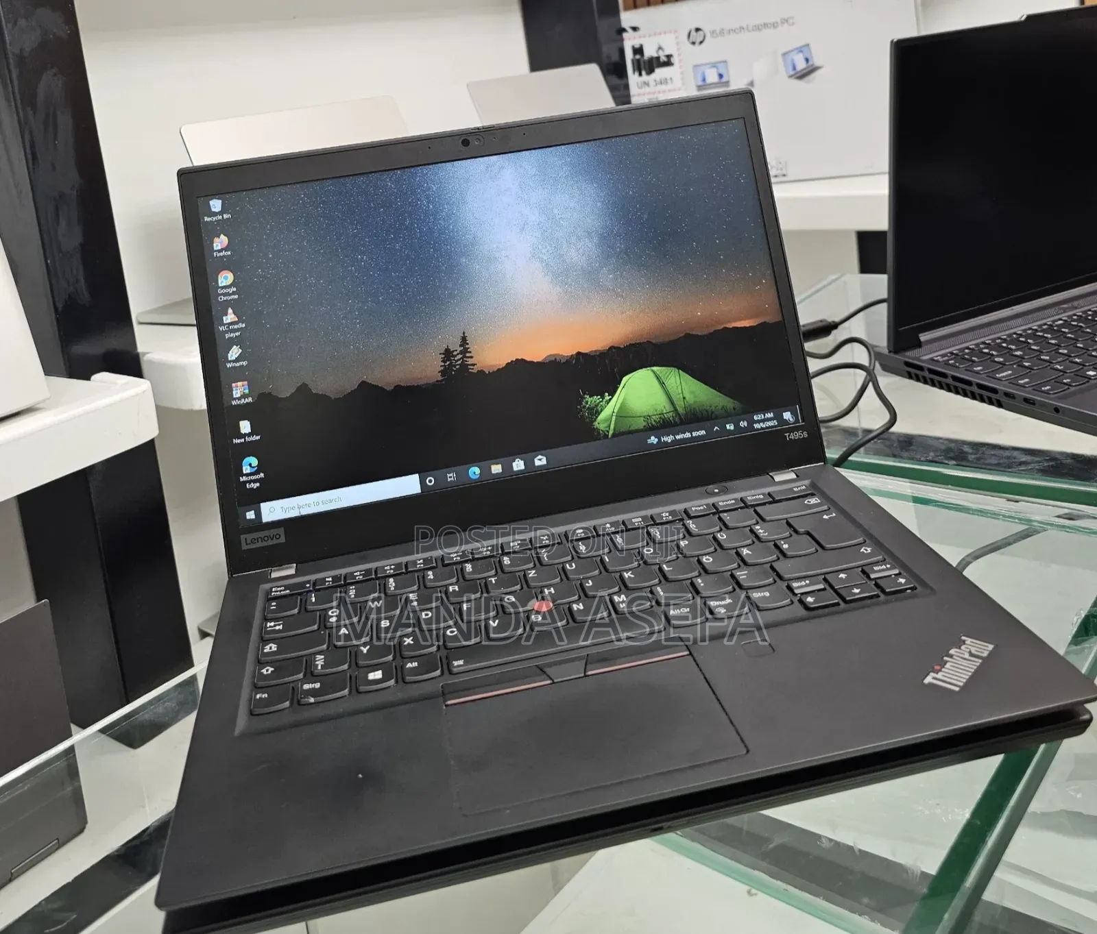 New Laptop Lenovo ThinkPad T495s 16GB AMD Ryzen 7 SSD 512GB