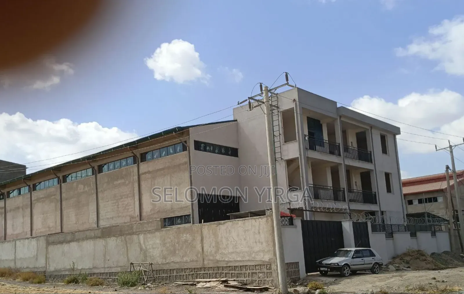 ለክራይ የሚሆን መጋዘን