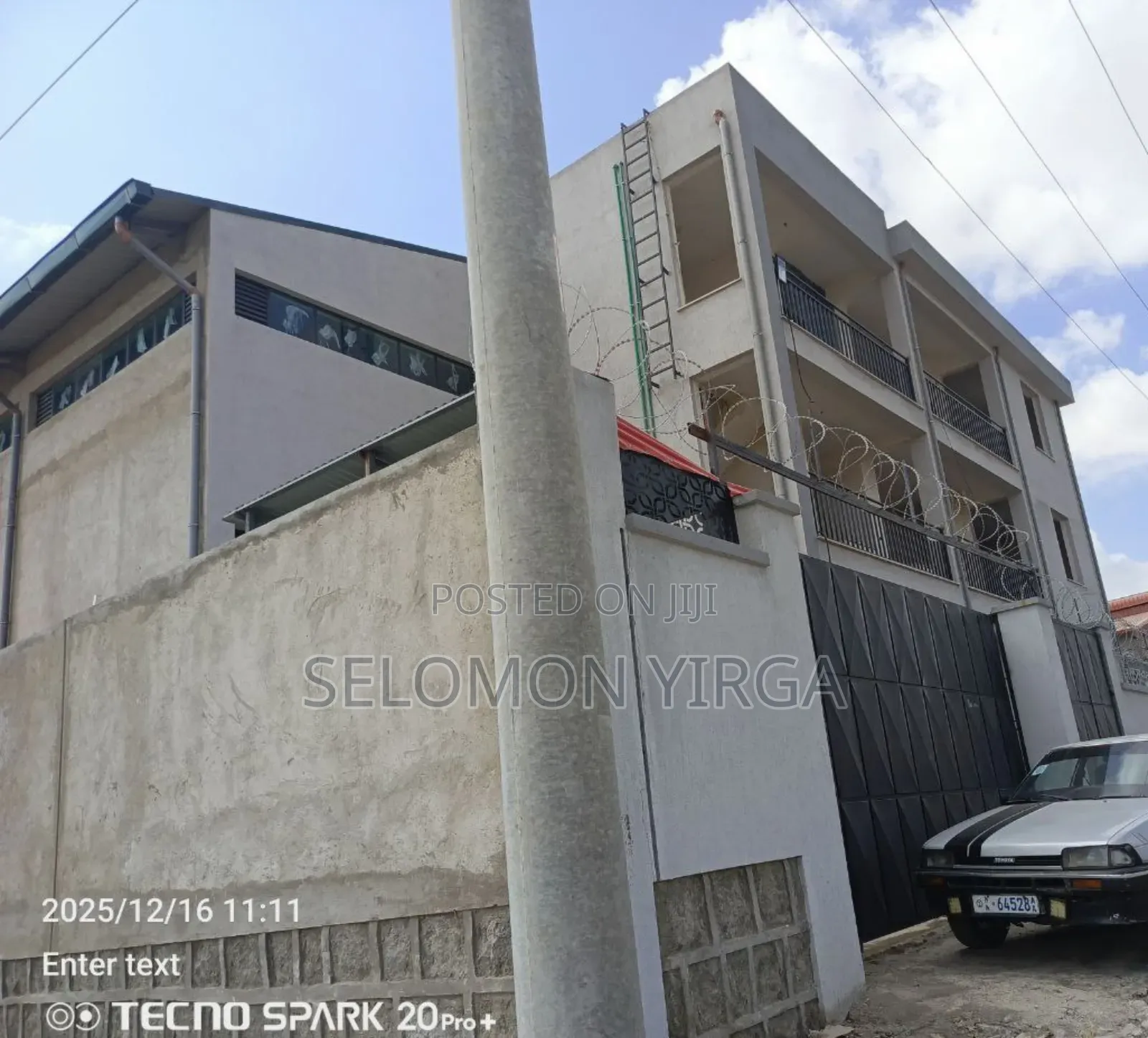 ለክራይ የሚሆን መጋዘን