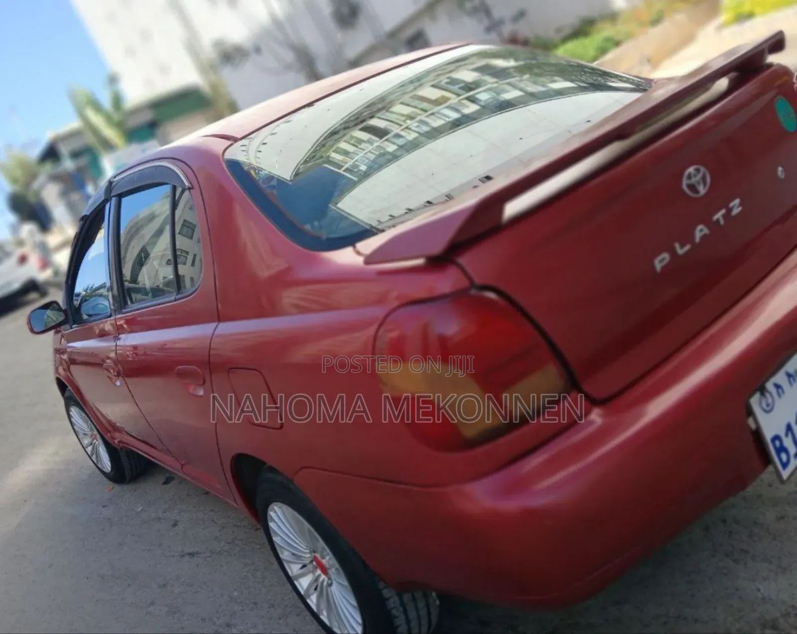 Toyota Platz 2002 Red
