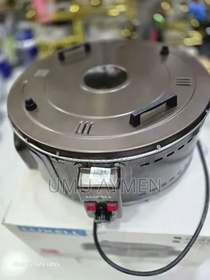 Luxel Round Oven With Top Glass View