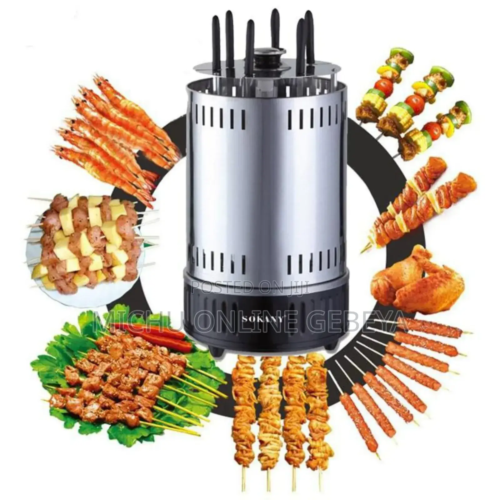 Sokany Electric Skewers/ Free Delivery