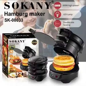Sokany Hamburger Maker/ Free Delivery