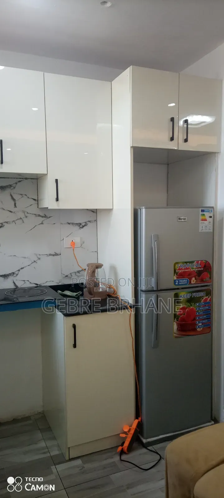 Furnished 3bdrm Apartment in Apartment, Yeka for rent